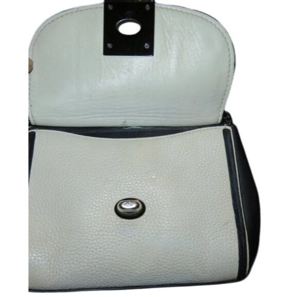 Coach Color block Exotic Python Snakeskin Leather Drifter Chain Crossbody Strap - Picture 6 of 10